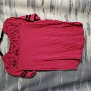 PINK Geometric T-Shirt